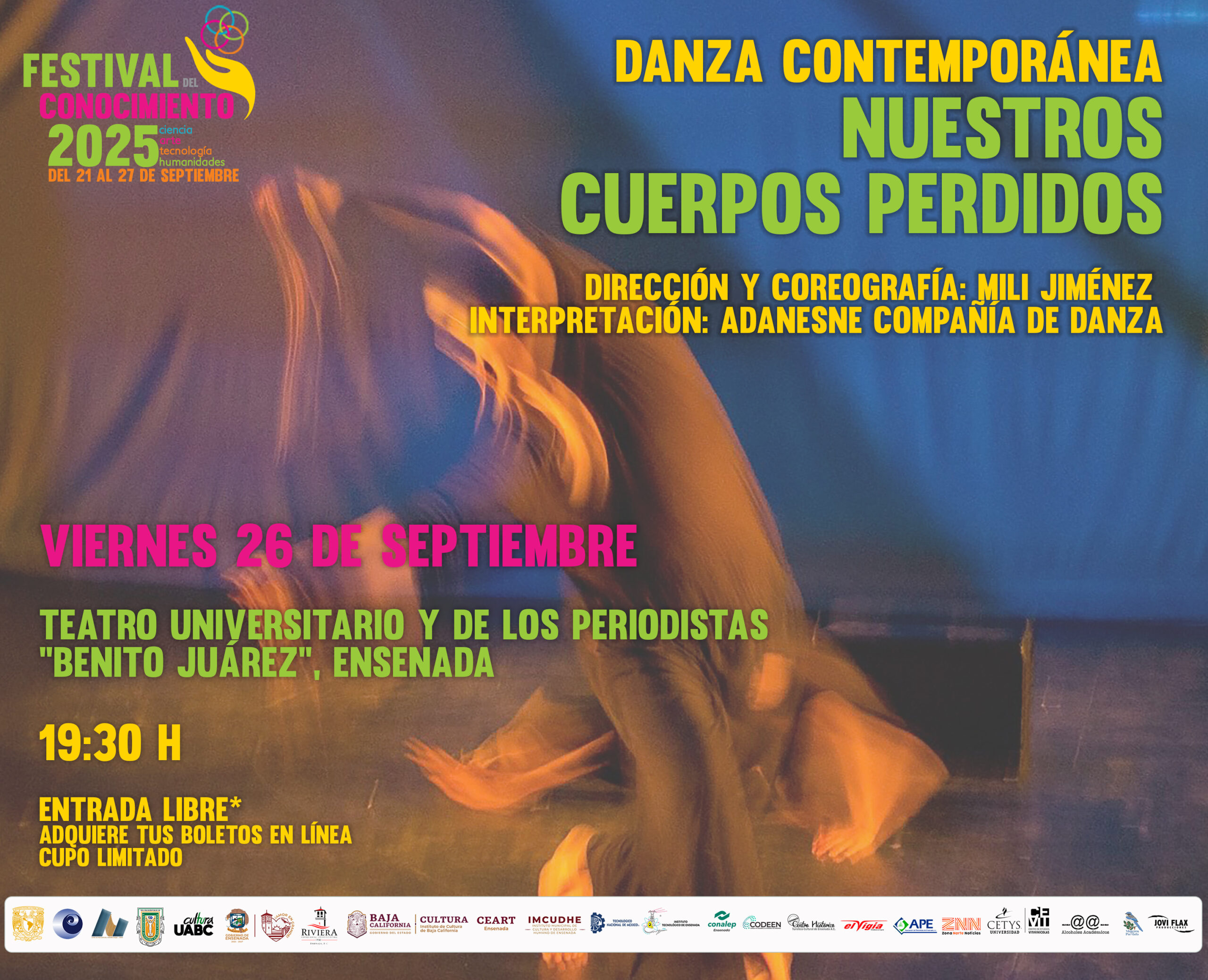 DANZA CONTEMPORÁNEA NUESTROS CUERPOS PERDIDOS